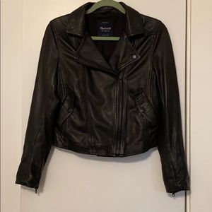 Madewell leather jacket